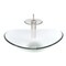 Novatto CHIARO Glass Vessel Bathroom Sink Set, Brushed Nickel/Clear Glass NSFC-324C001BNC - alternate 1